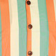 Shortsl. Stripes creme, mint, soft orange